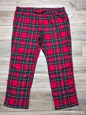Old Navy Women’s‎ Flannel Plaid Pajama Pants Size XXL Christmas Holiday